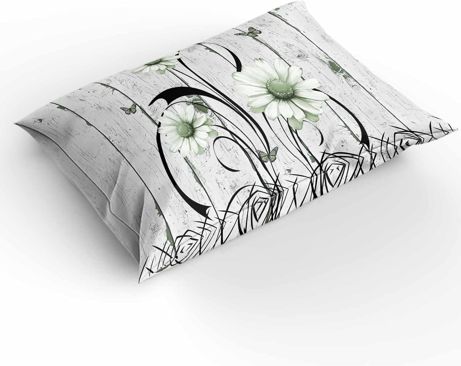 Boanket 3-Piece Farmhouse Duvet Cover Set with Zipper Closure