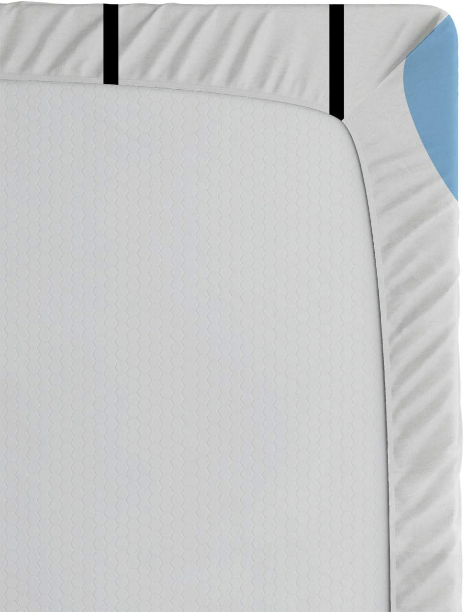 Ambesonne Star Fitted Sheet with Cartoon Design for California King Bed