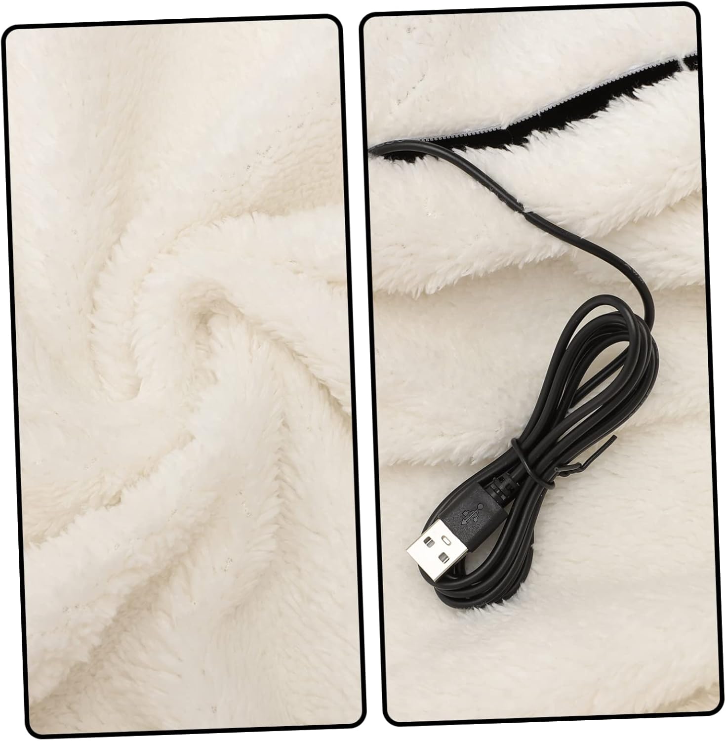 ULDIGI Electric Heated Blanket USB Warming Pad for Home and Office Use