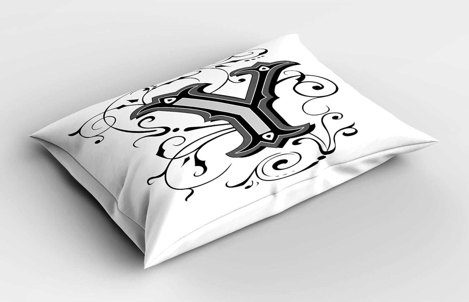 Ambesonne Letter Y Pillow Sham Set of 2