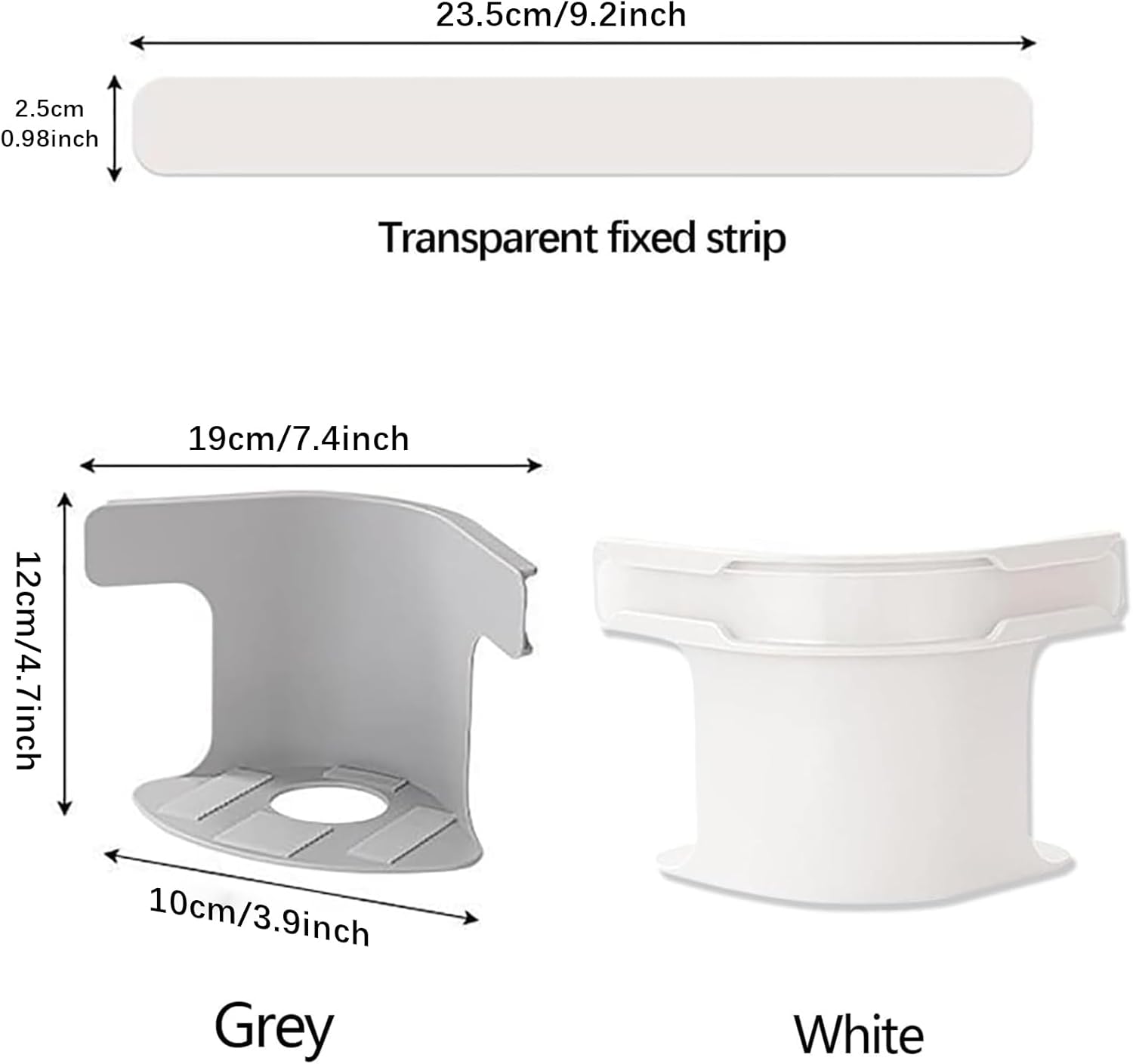 4PCS Heavy Duty Bed Sheet Holders with Straps White 1