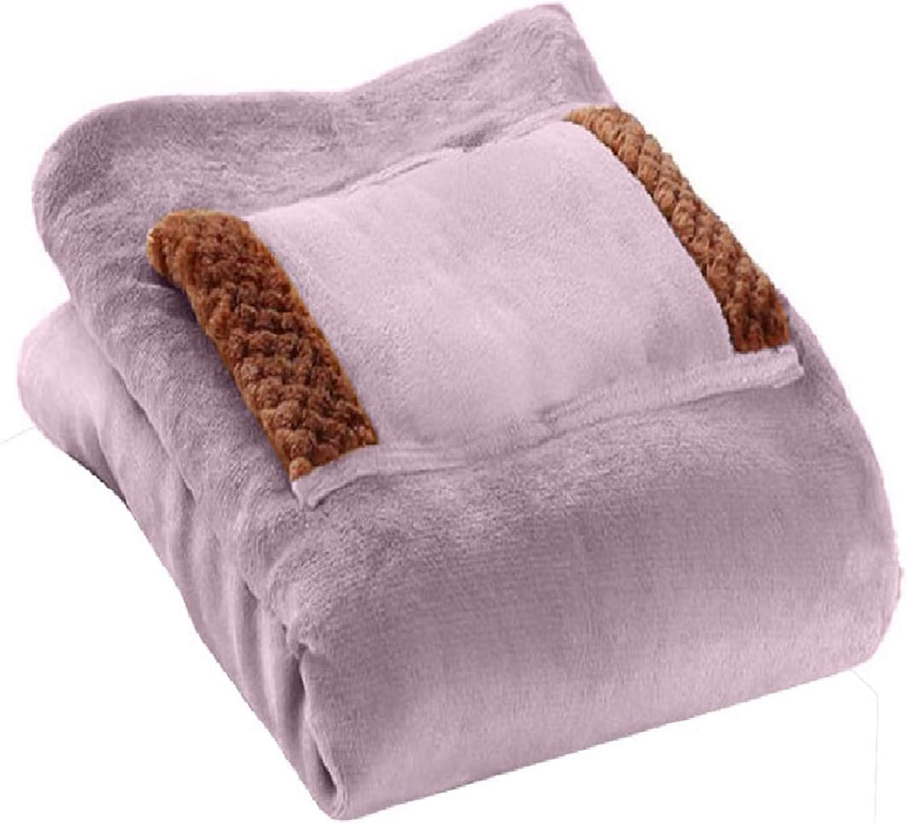 Firlar Heated Shawl USB Flannel Throw Blanket