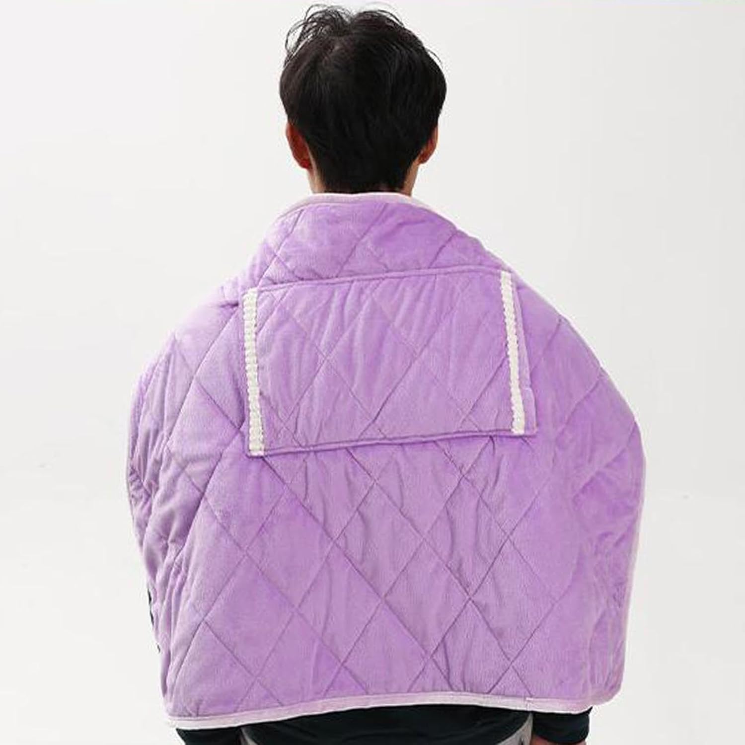 Gralara USB Heated Throw Blanket with Hand Warmer Cape 1
