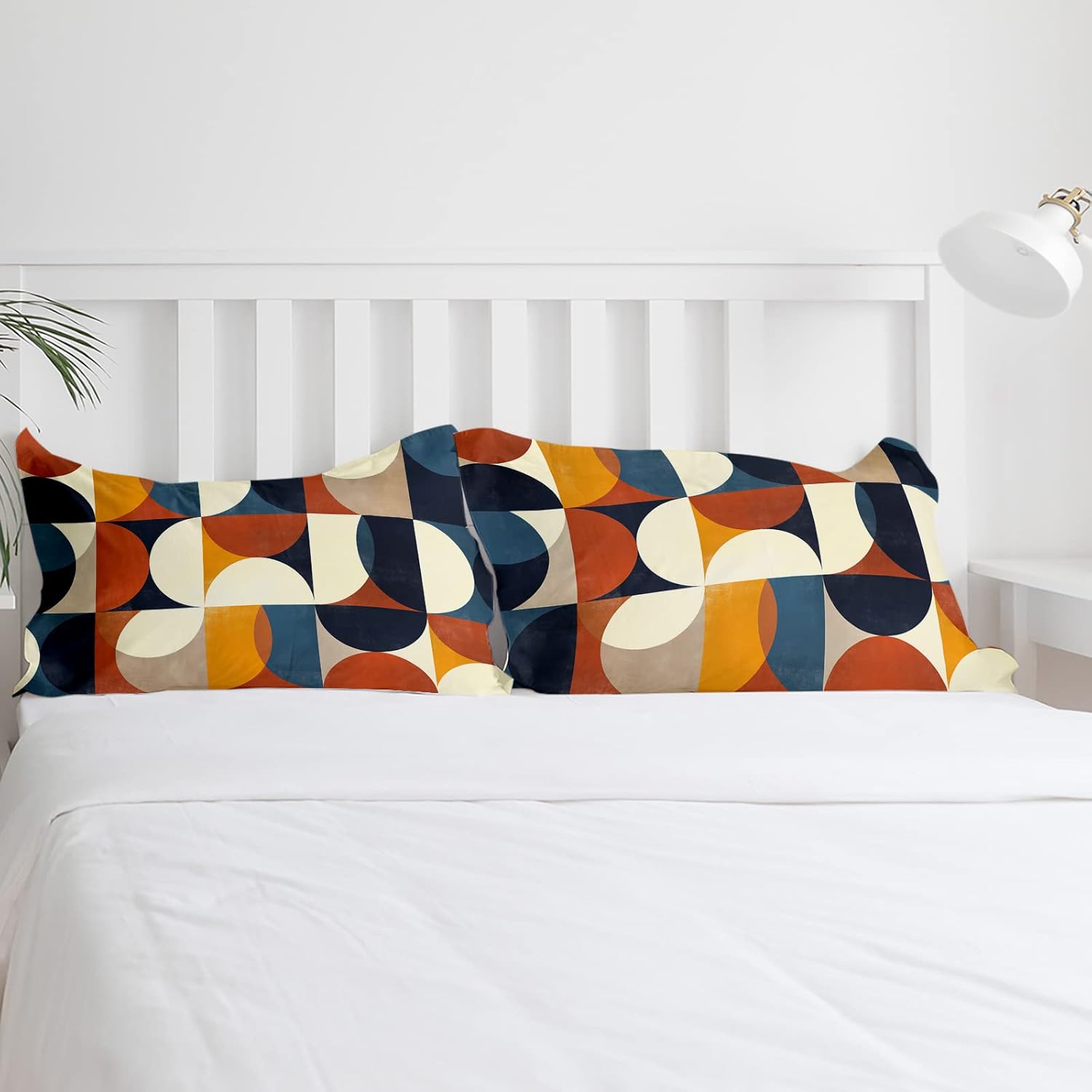 Sabolny European Full Duvet Cover Set with Ties Zipper