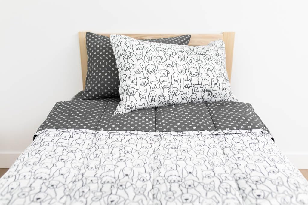 Beddys Puppies Zipper Bedding Set for Kids 1