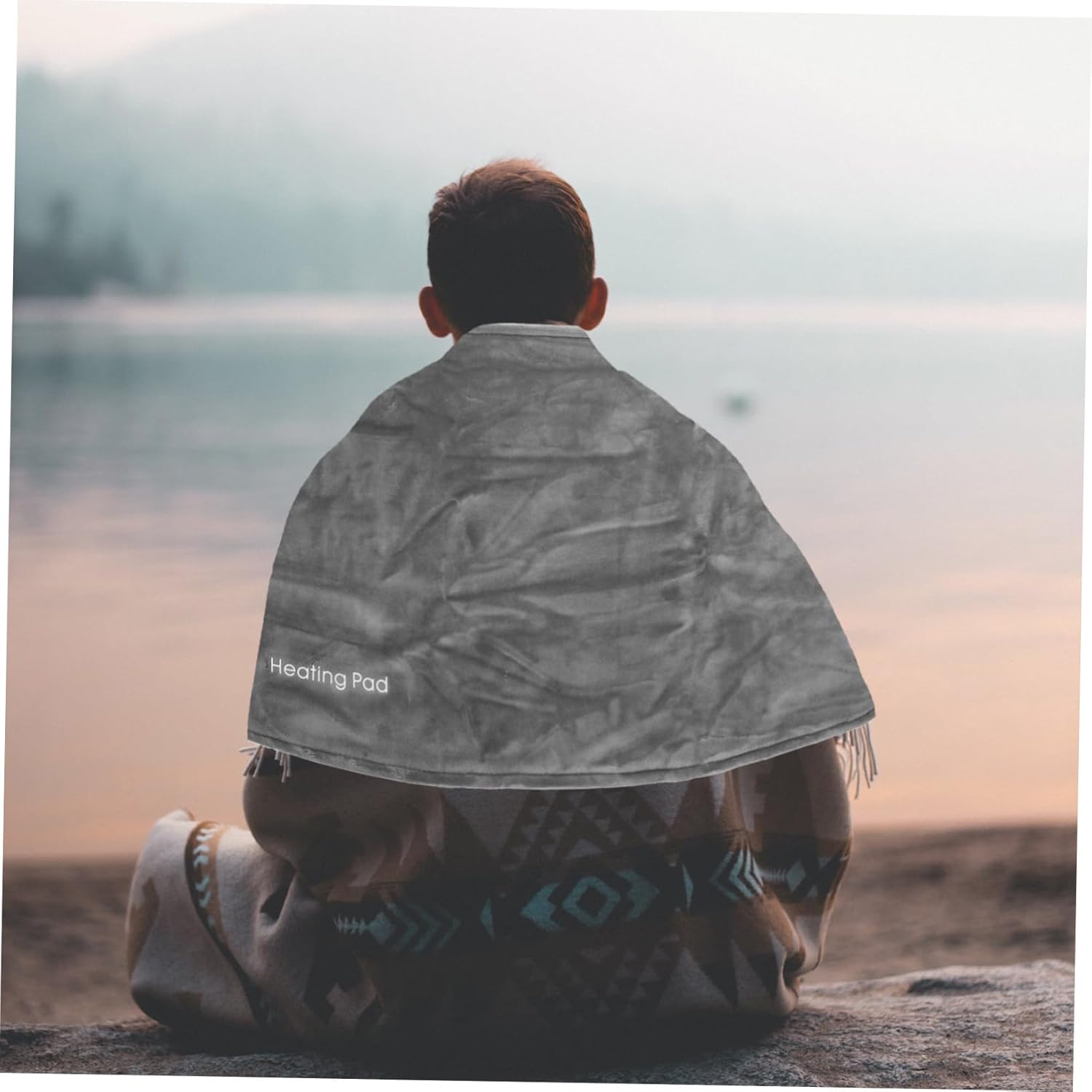 Abaodam USB Heated Blanket - Portable Skin-Friendly