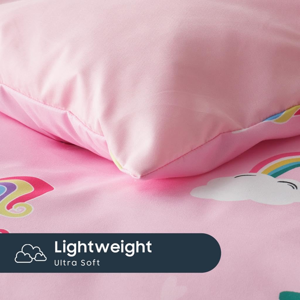 Wake In Cloud Unicorn Comforter Set Twin 5 Piece
