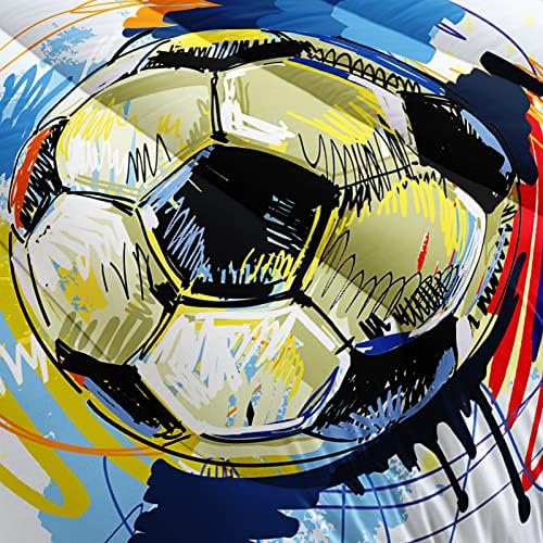 BSNTHO Football Comforter Set for Boys Kids Teens