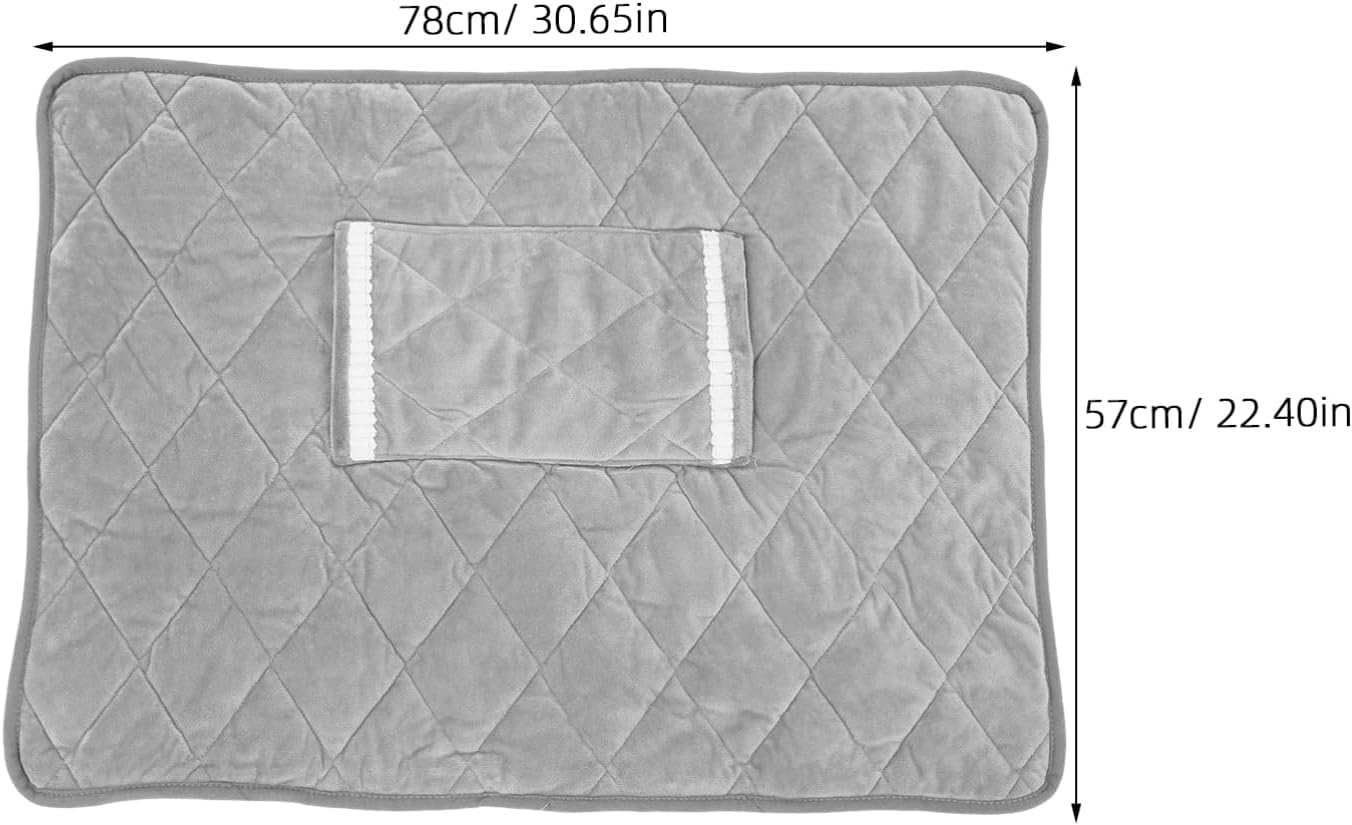 STOBAZA Heated Blanket Portable Full Size Soft Velvet Washable