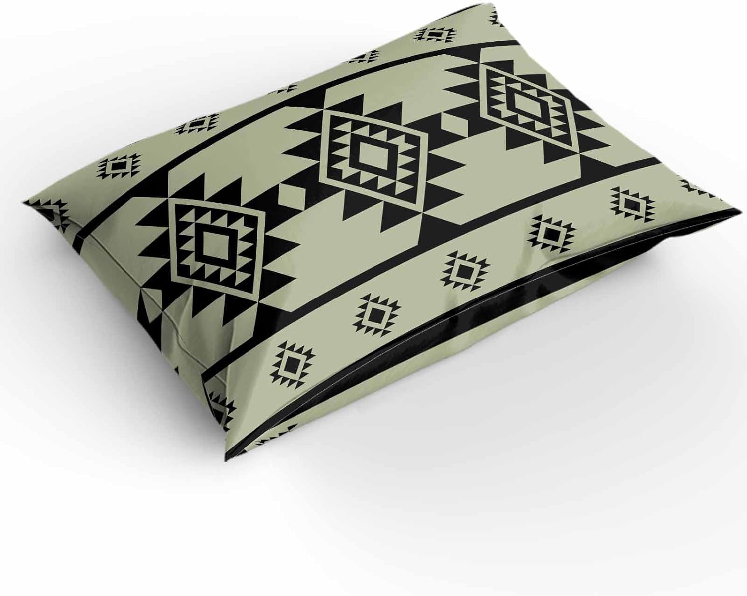 3 Piece Boanket Bedding Set with Zipper and Tie-In Pillowcases