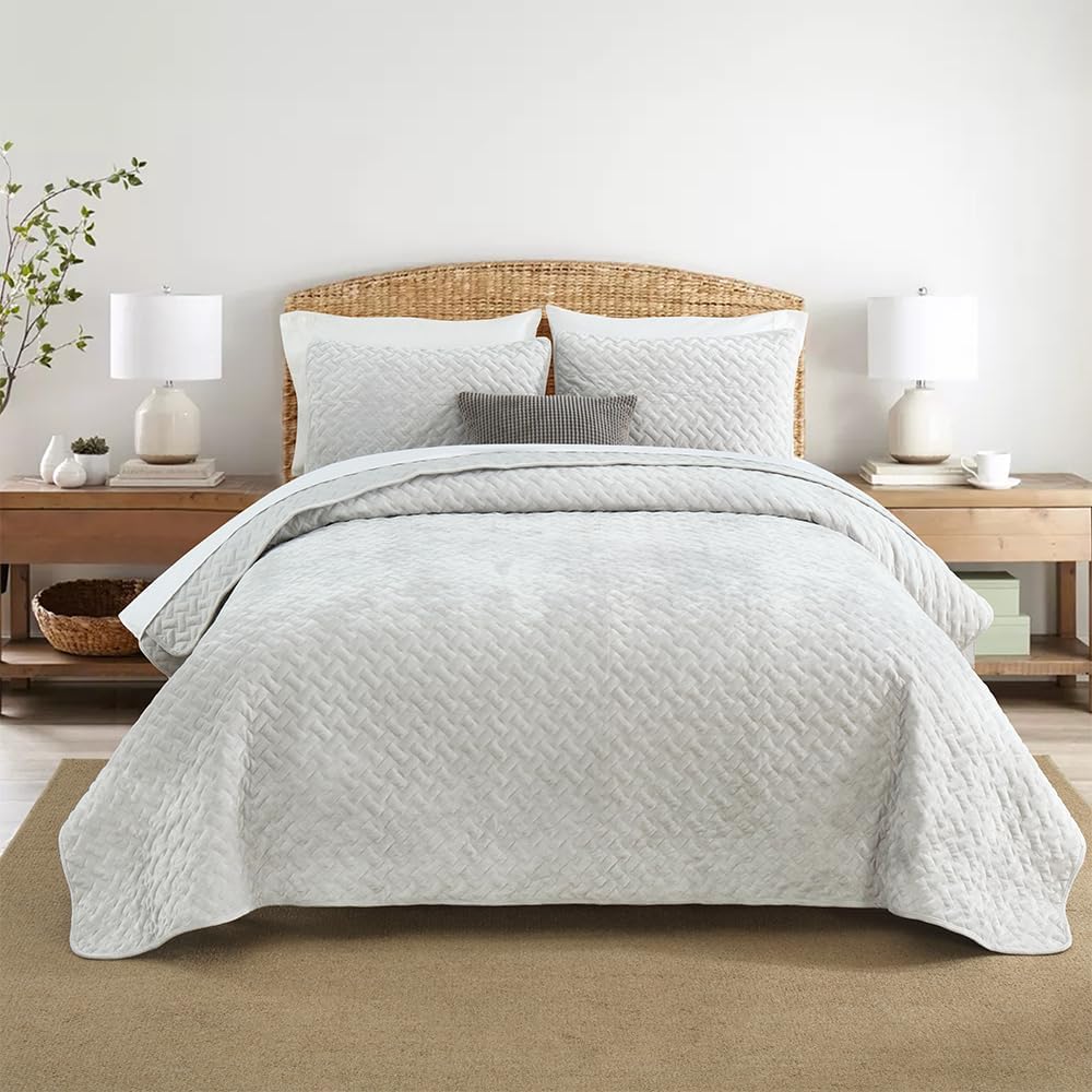 Velvet Comforter Set Queen Size Luxury Bedding