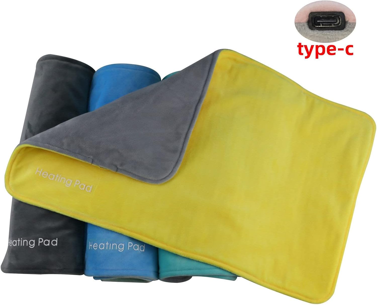 Cordless Heated Blanket Throw with Power Bank