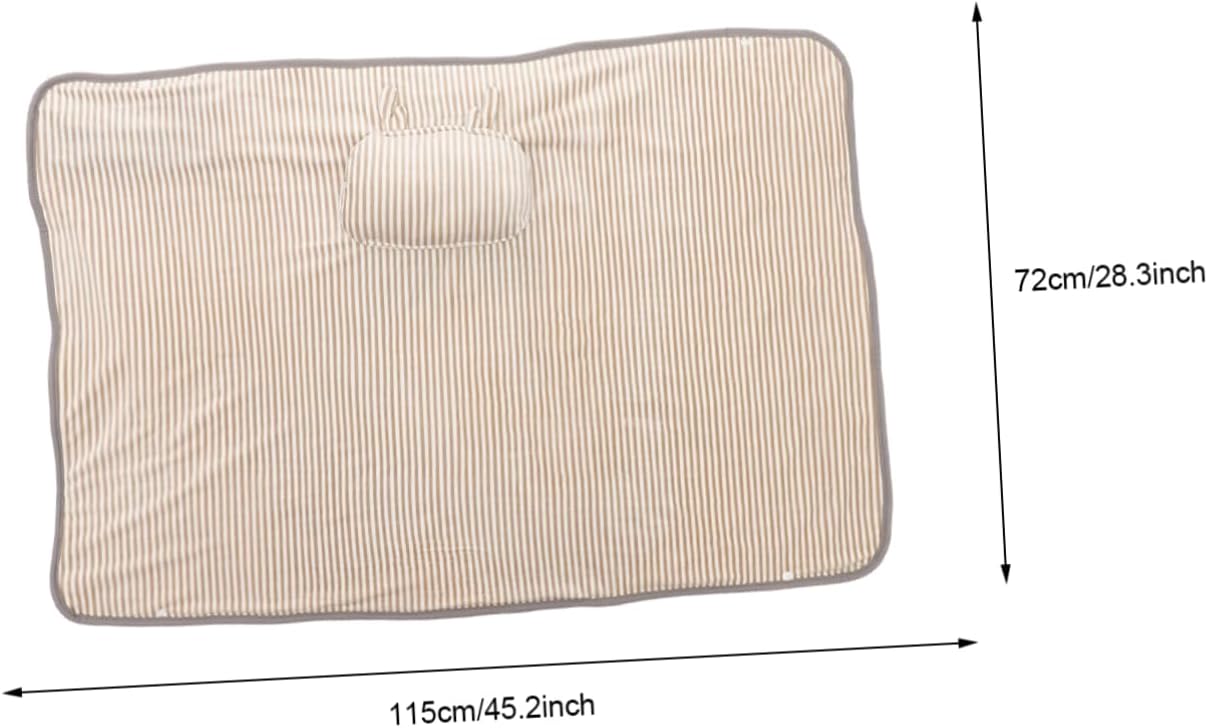 KICHOUSE USB Heated Throw Blanket for Office and Home