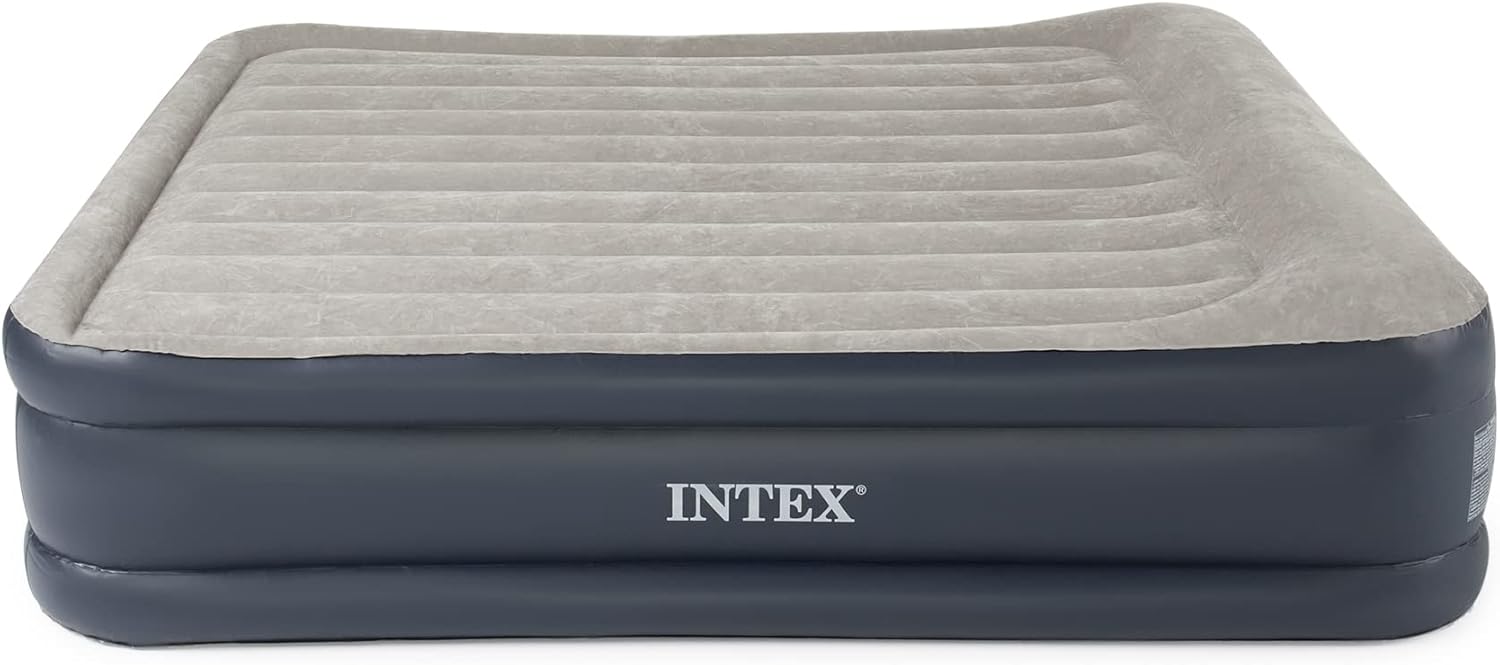 Intex Dura-Beam King Air Mattress with Built-In Pump
