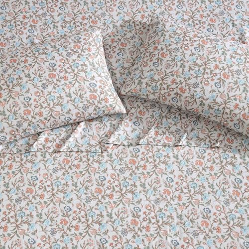 Wrangler Twin Sheet Set - Floral Oeko-Tex Certified 100 Polyester