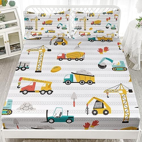 AILONEN Excavator Sheet Set Twin XL 3 Pieces 1