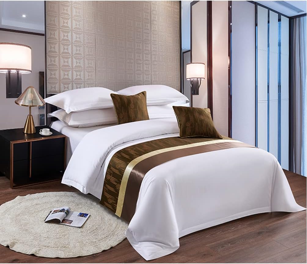 KOMAGOME Bed Runner Scarf Protector Slipcover Decorative