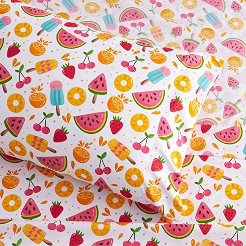 Sweet Home 1500 Supreme Kids Sheet Set - Twin XL Fruity Fun