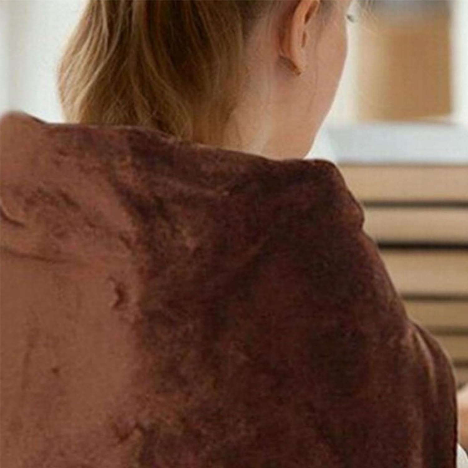 USB Heated Shawl Blanket with 3-Section Temperature Control