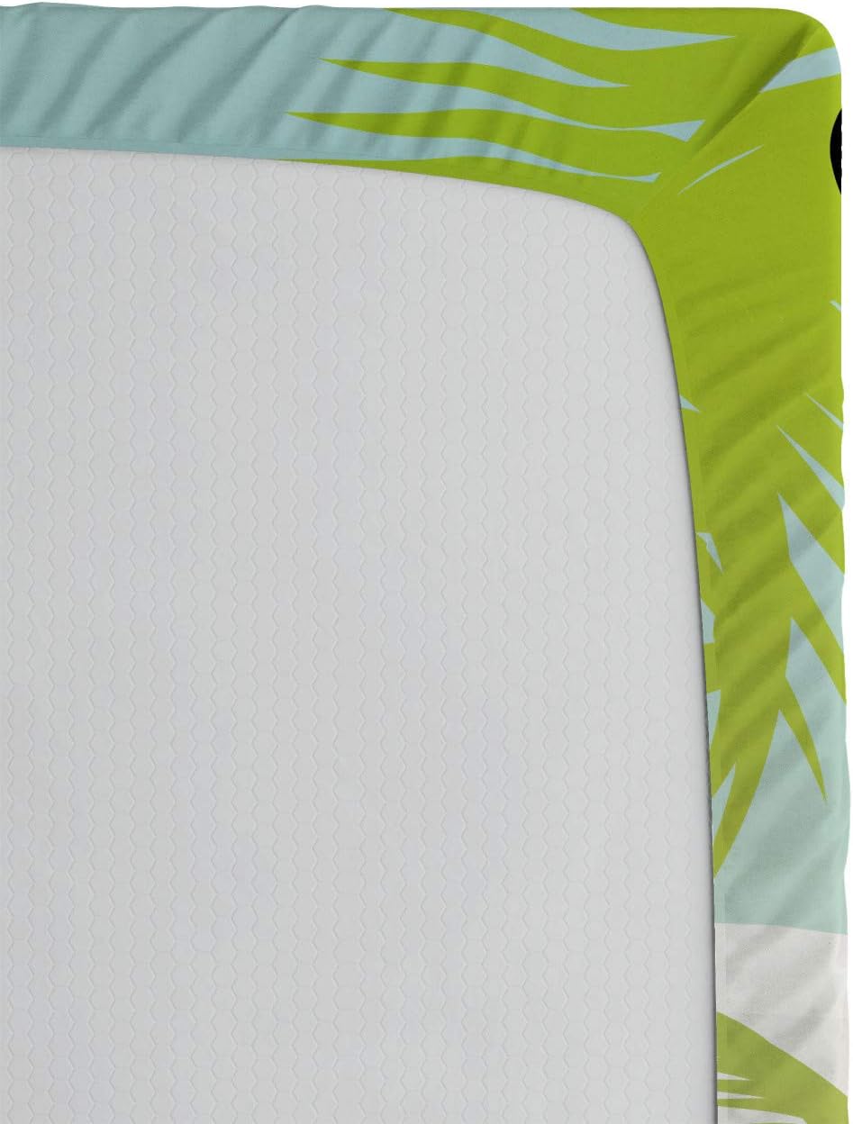 Ambesonne Pin Up Girl Fitted Sheet - Multicolor 1