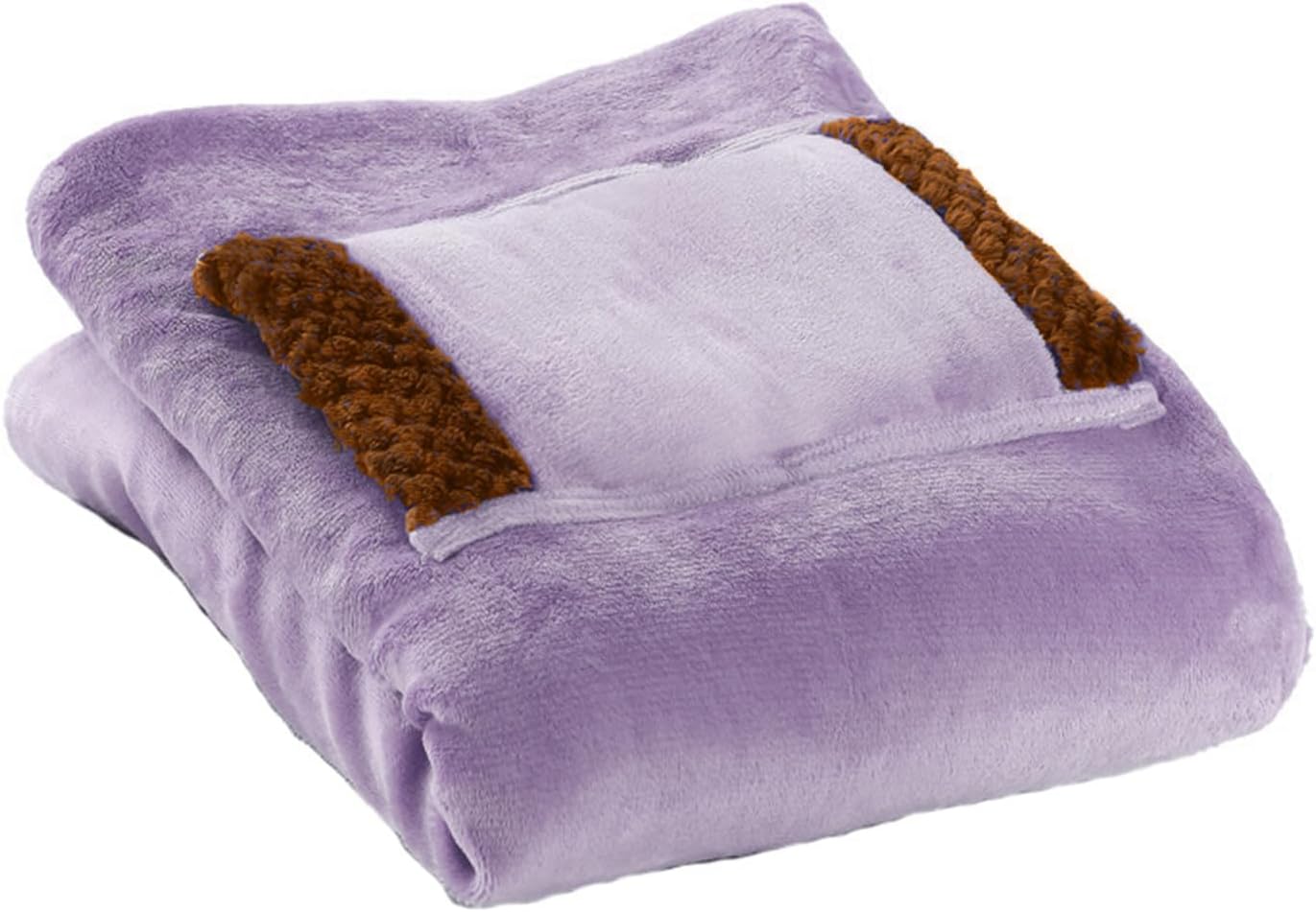 MioCloth USB Heated Hand Warmer Blanket with Throw