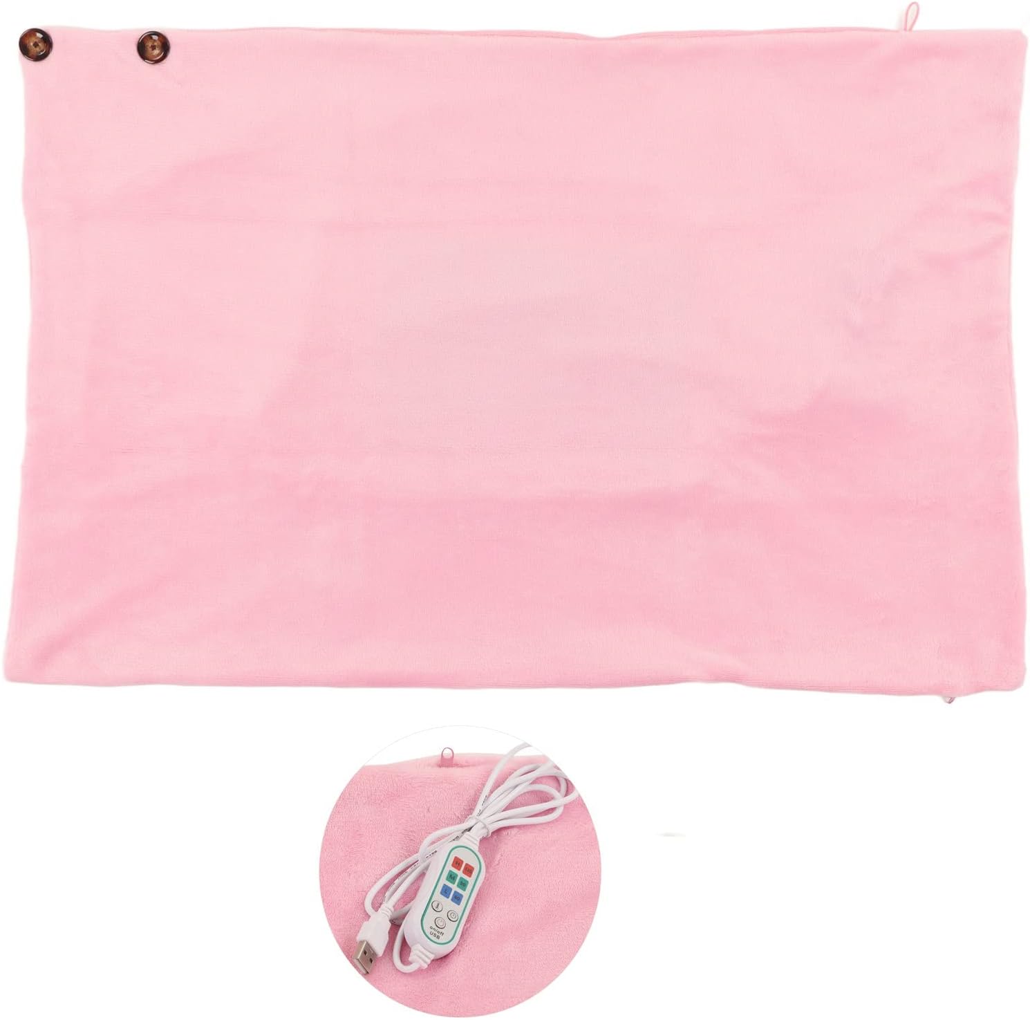 Luqeeg Comfortable Electric Heated Shawl with 3 Gears and USB Power