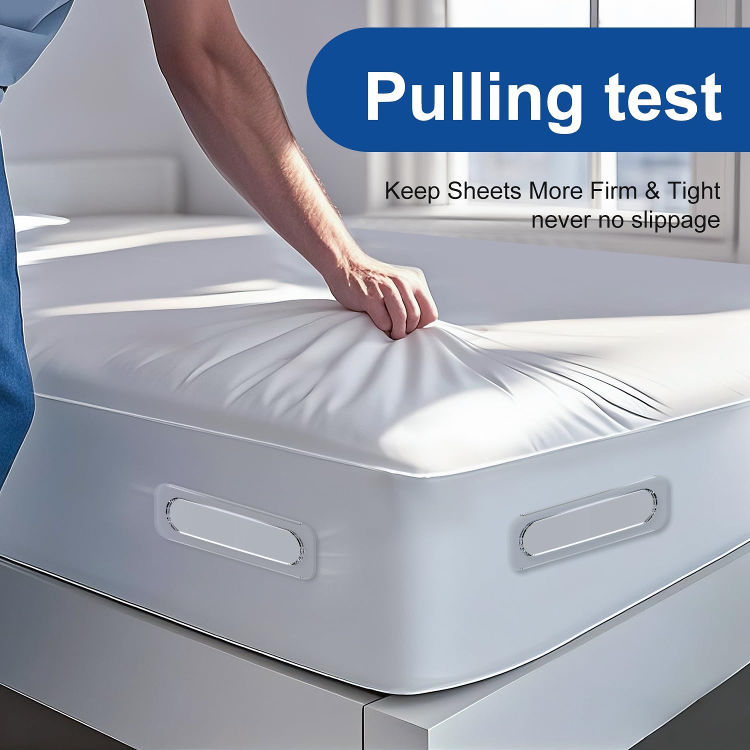 Tabiaprd Bed Sheet Holders 8 Pack Upgrade Fasteners