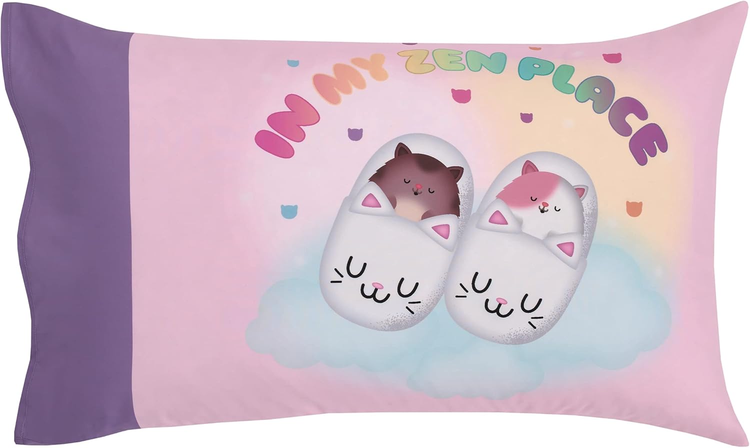 NoJo DreamWorks Gabbys Dollhouse Rainbow PJ 4 Piece Set