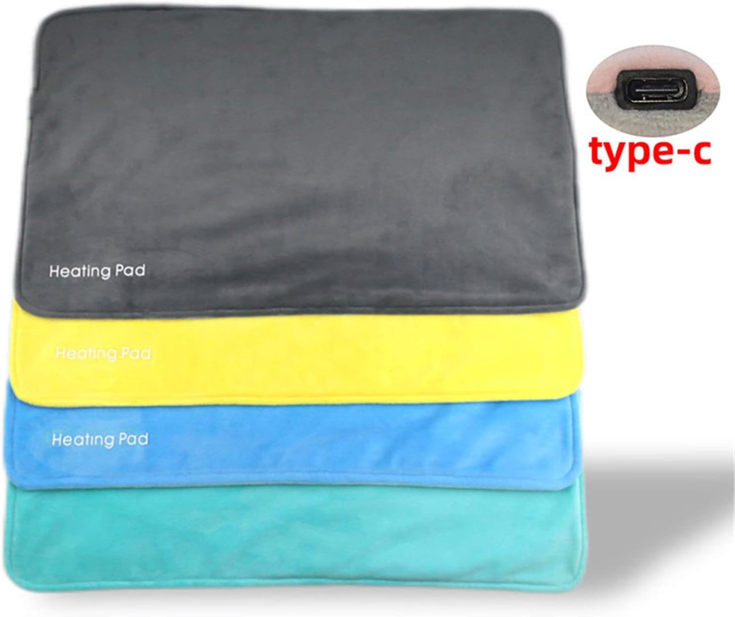 Cordless Heated Blanket Throw with Power Bank