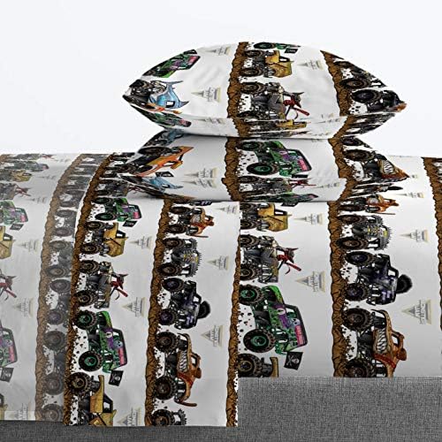 Jay Franco Monster Jam Queen Bed Set 5 Piece