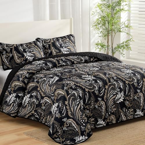 WONGS BEDDING Boho Quilt Set King Size