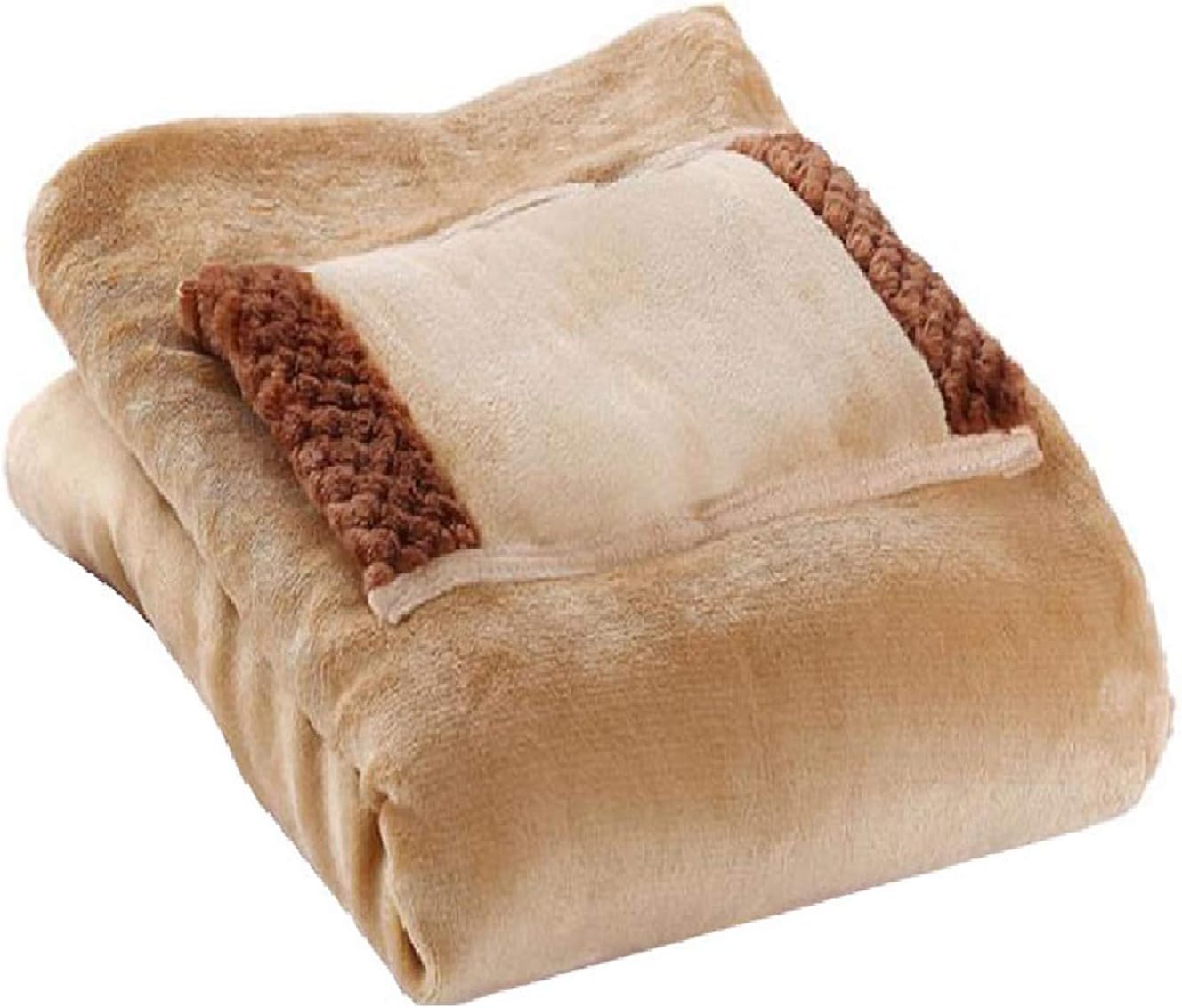 LEMCC USB Heated Throw Blanket for Whole Body Warming 31x23inch