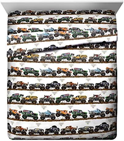 Jay Franco Monster Jam Queen Bed Set 5 Piece