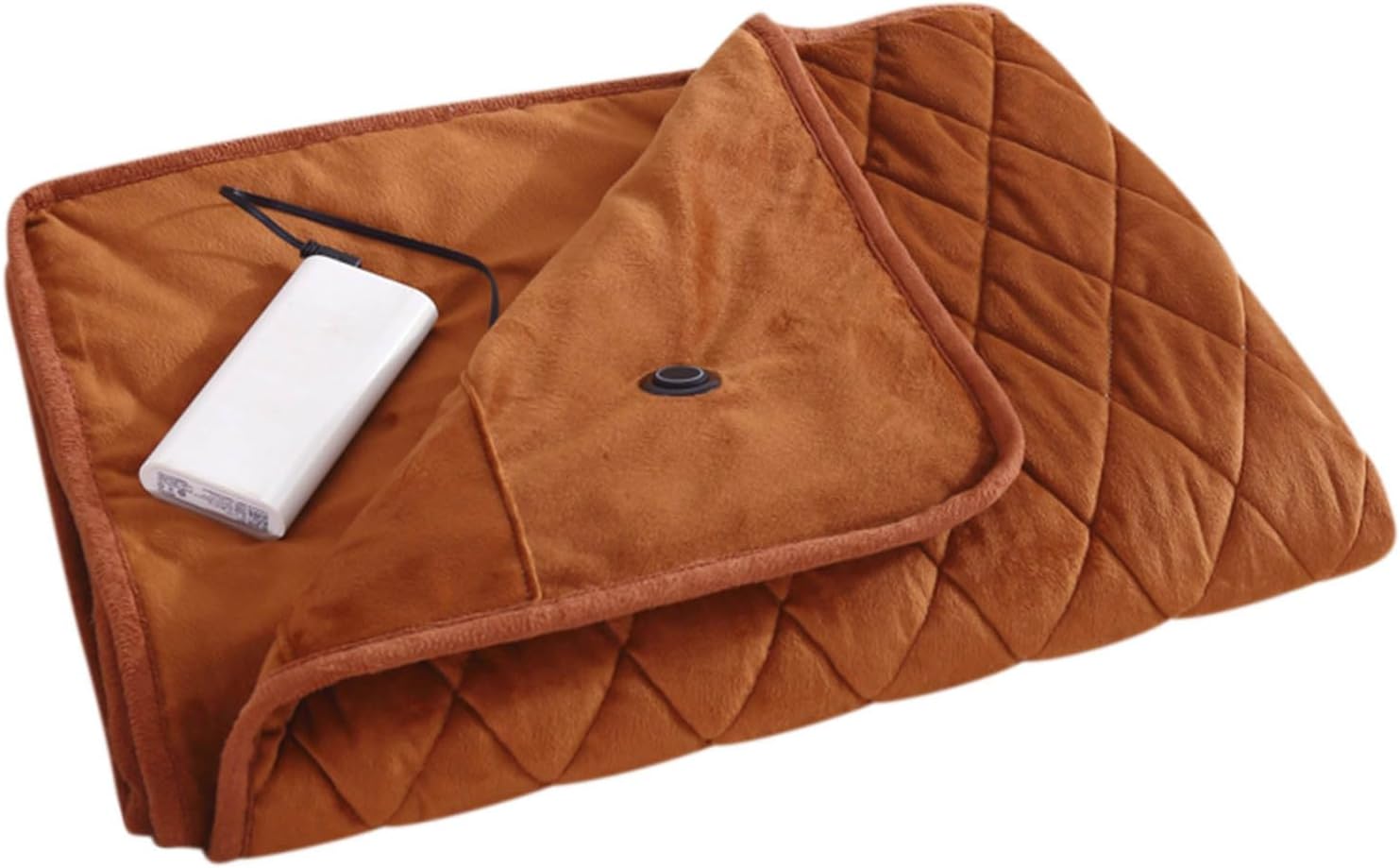 Cozy Fleece Heated Blanket Throw with Over-Heated Protection