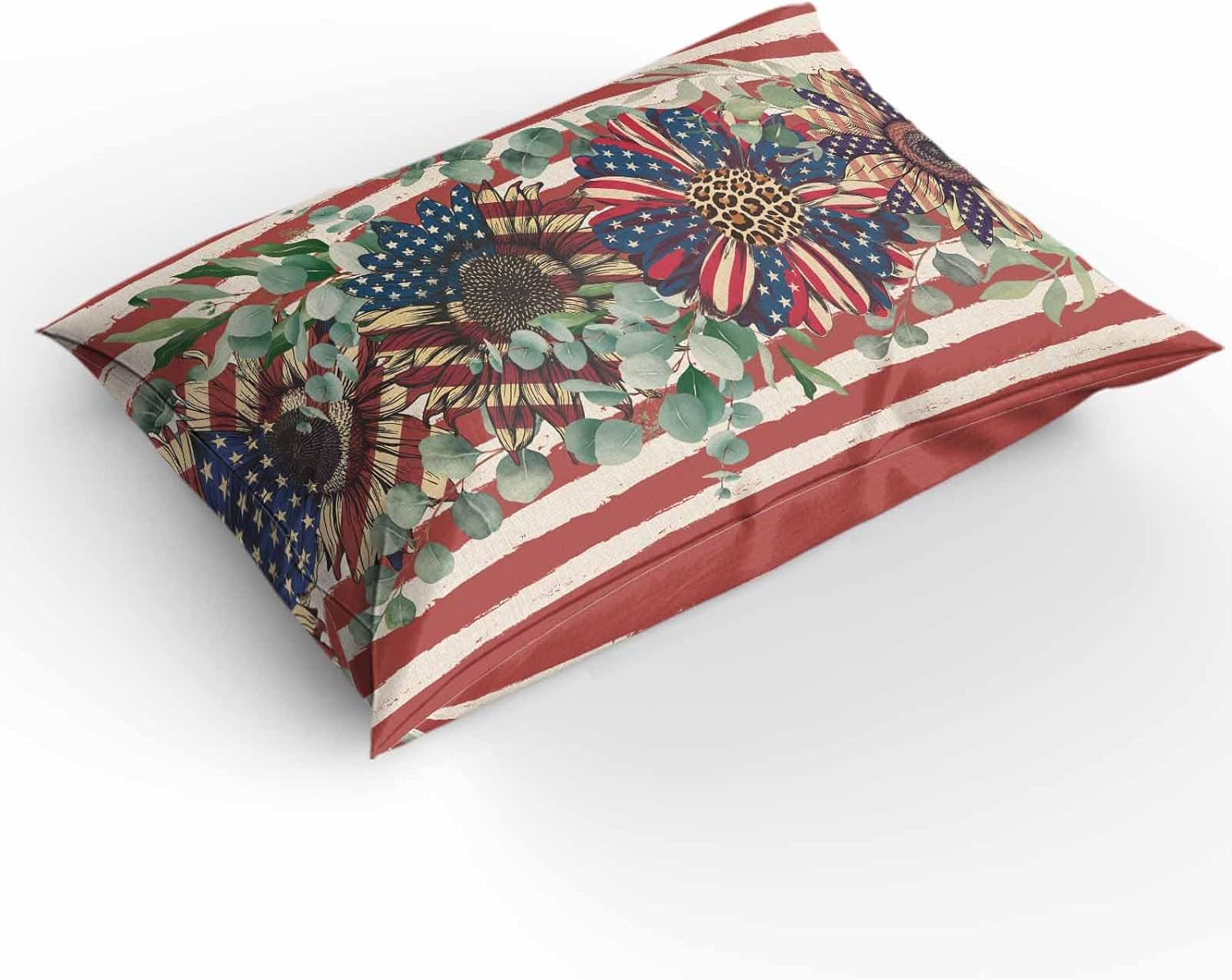 Boanket 3-Piece Queen Bedding Set 4th of July Duvet Covers with Zipper