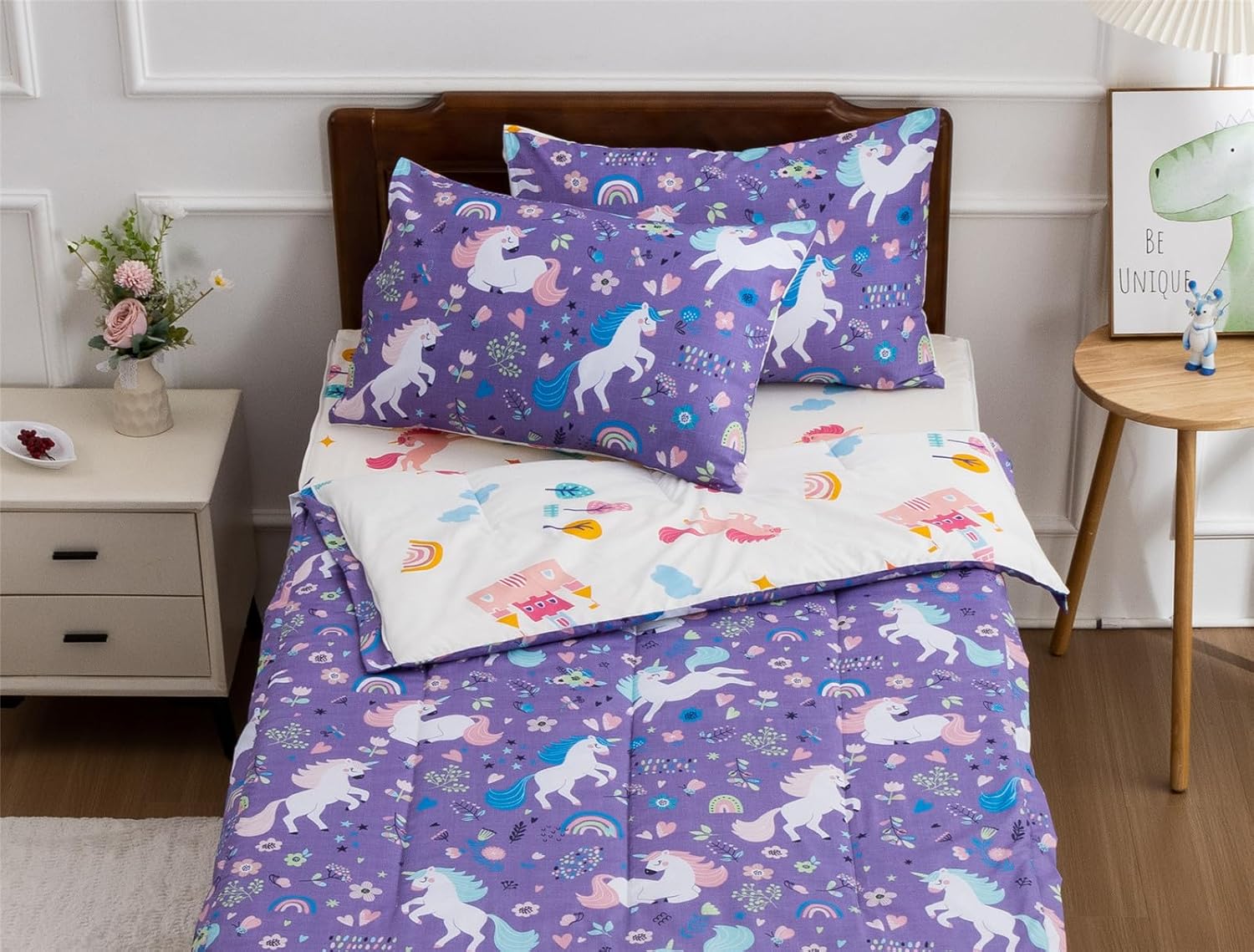 Meeting Story 3pc Twin Kids Comforter Set with Zipper