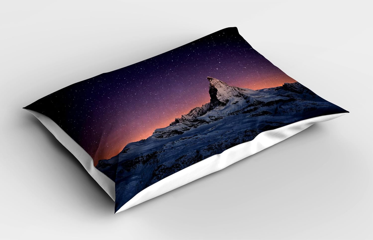 Ambesonne Night Pillow Sham Set of 2 Galactic View 1