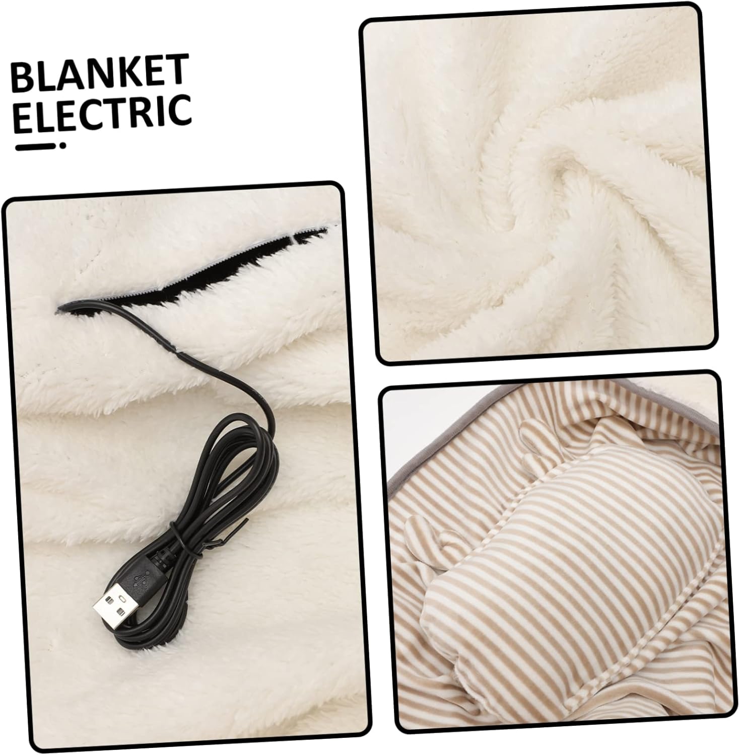 DECHOUS Portable USB Electric Heating Blanket for Office and Home Use