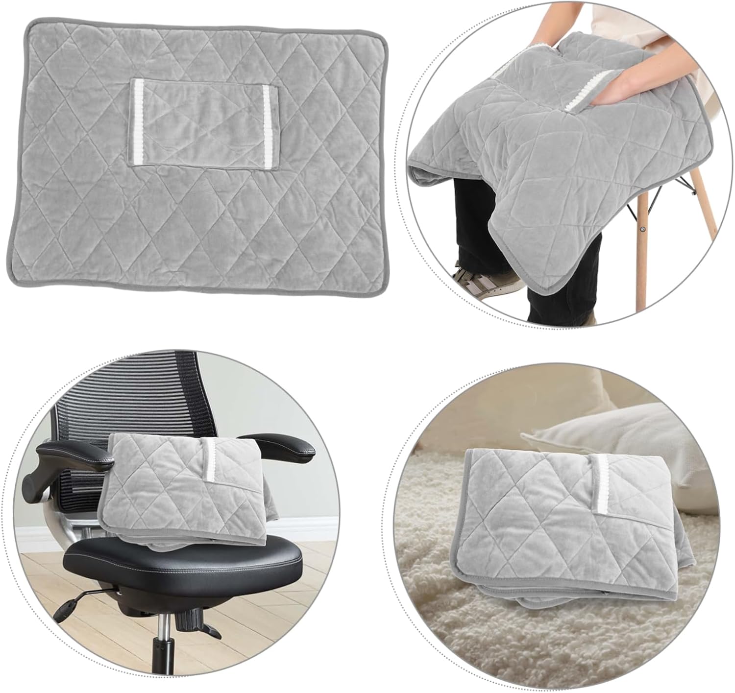 PRETYZOOM Electric Blanket Full Size Washable Velvet Heated Throw