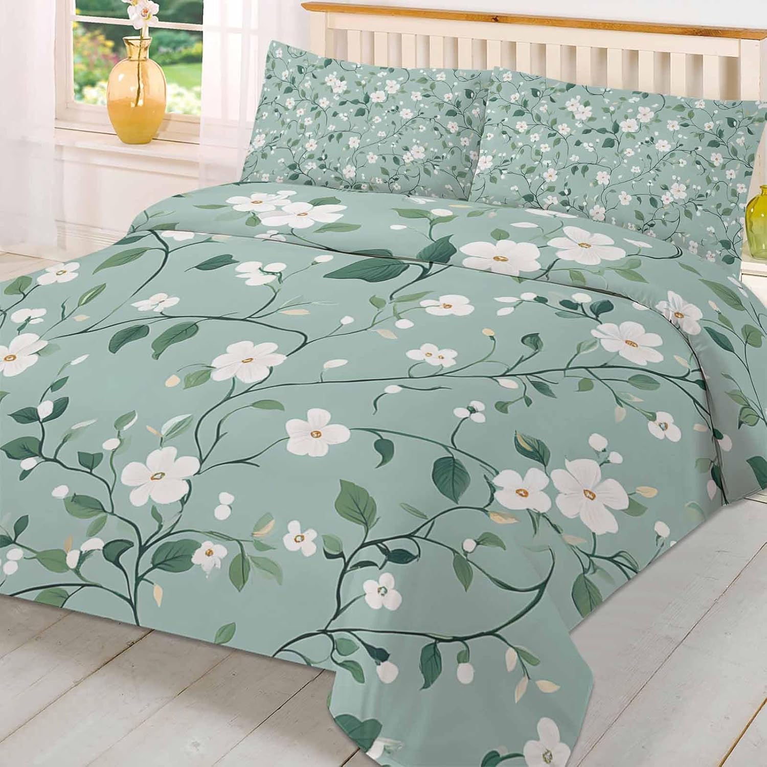 Boanket 3 Piece Queen Size Bedding Set with Zipper Closure