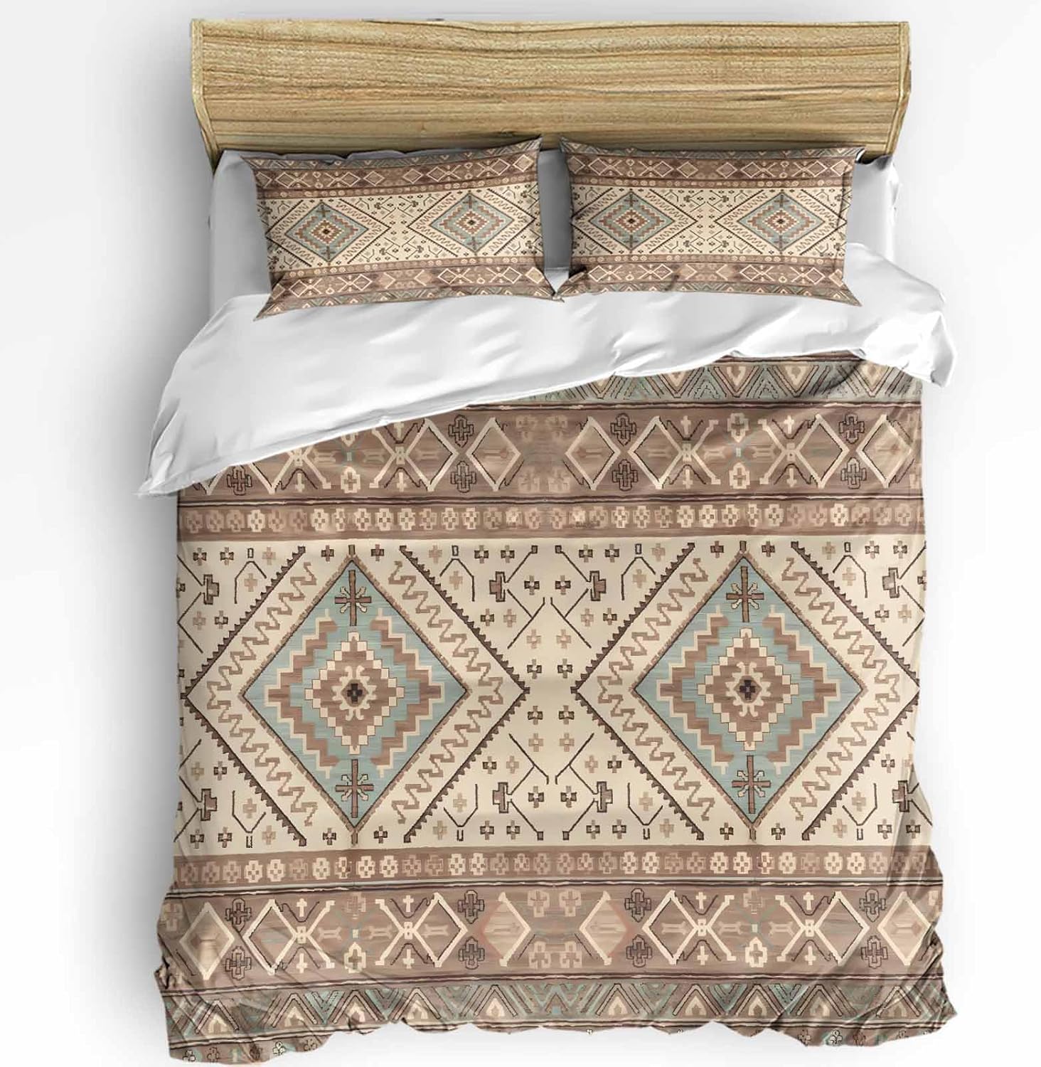Boanket 3-Piece Bedding Set with Zipper Closure