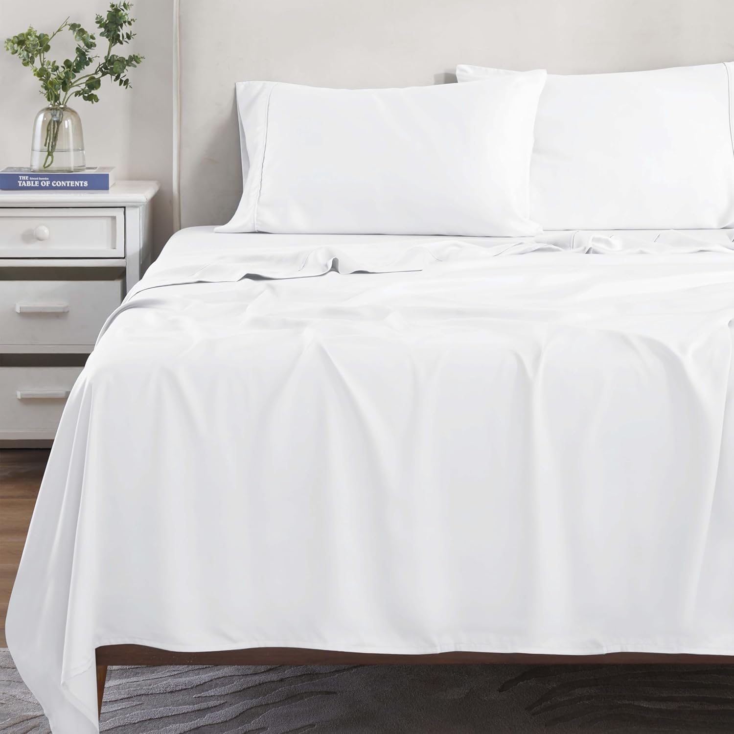 Superior Modal from Beechwood Sheet Set California King White