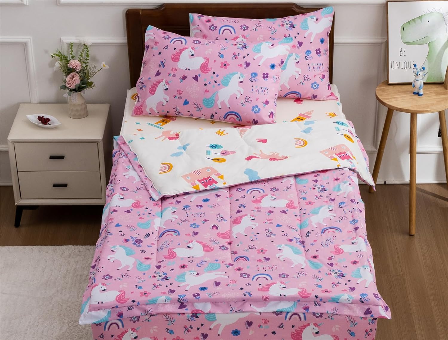 Meeting Story 3-Piece Kids Comforter Set with Zipper