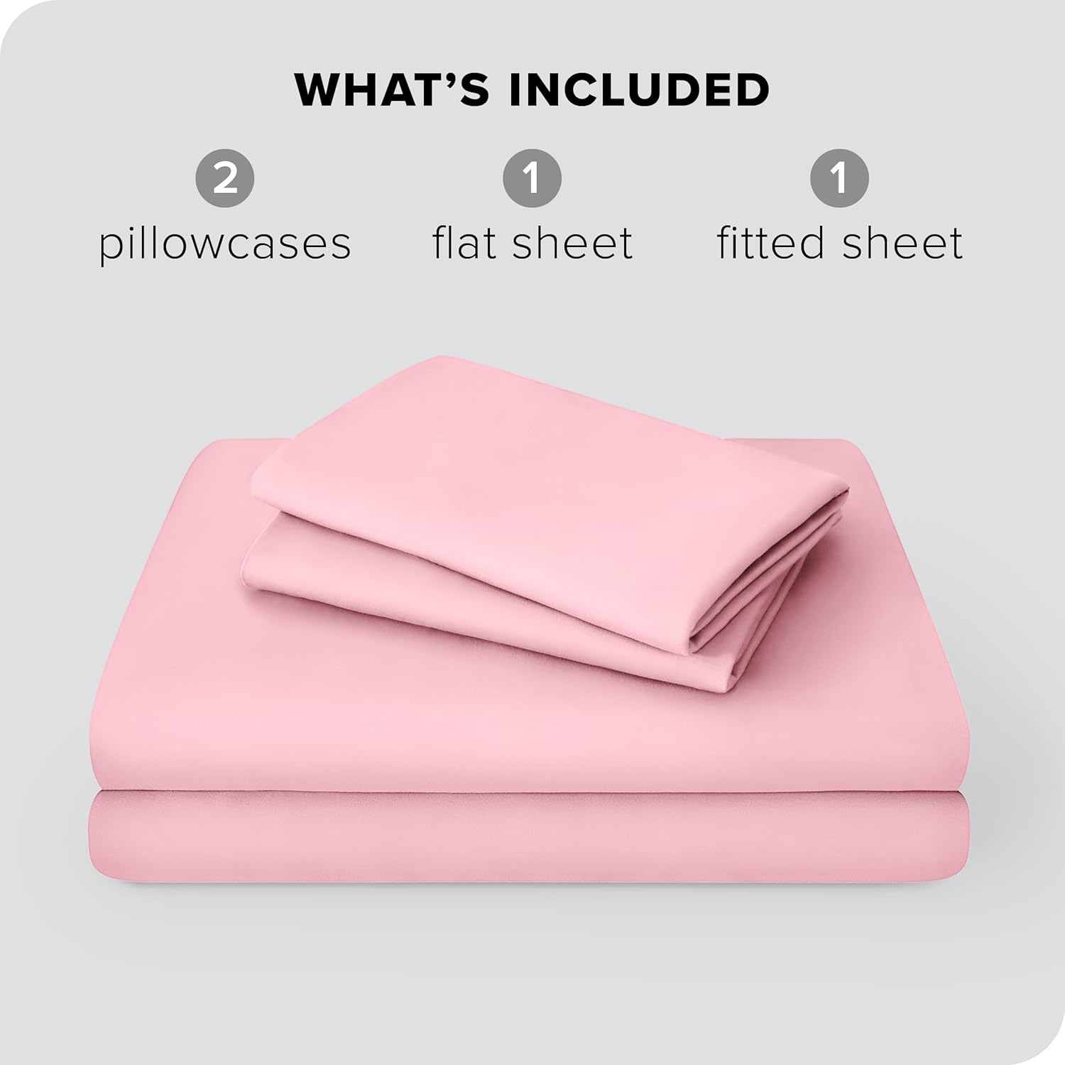 Ivy Union Queen Size Sheet Set - Light Pink