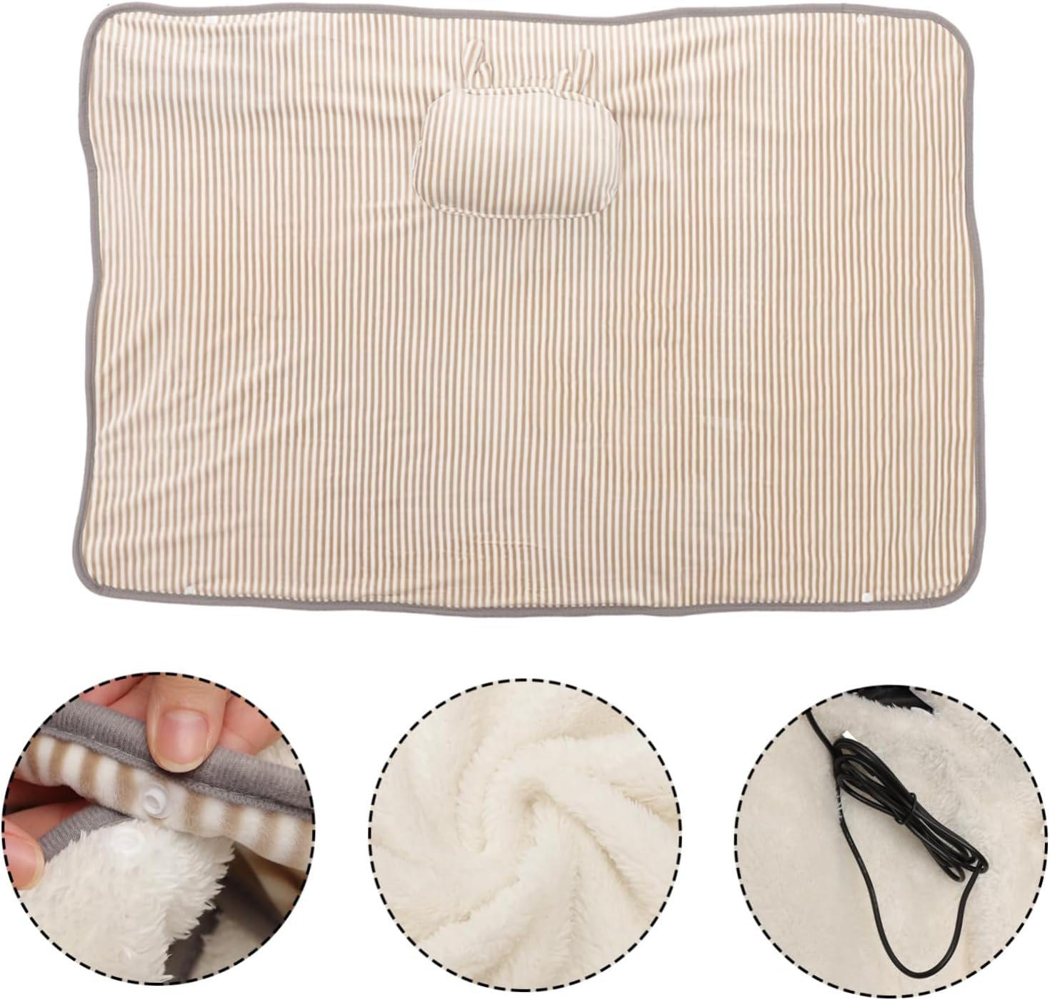 Ciieeo Fawn Design Electric Heating Blanket