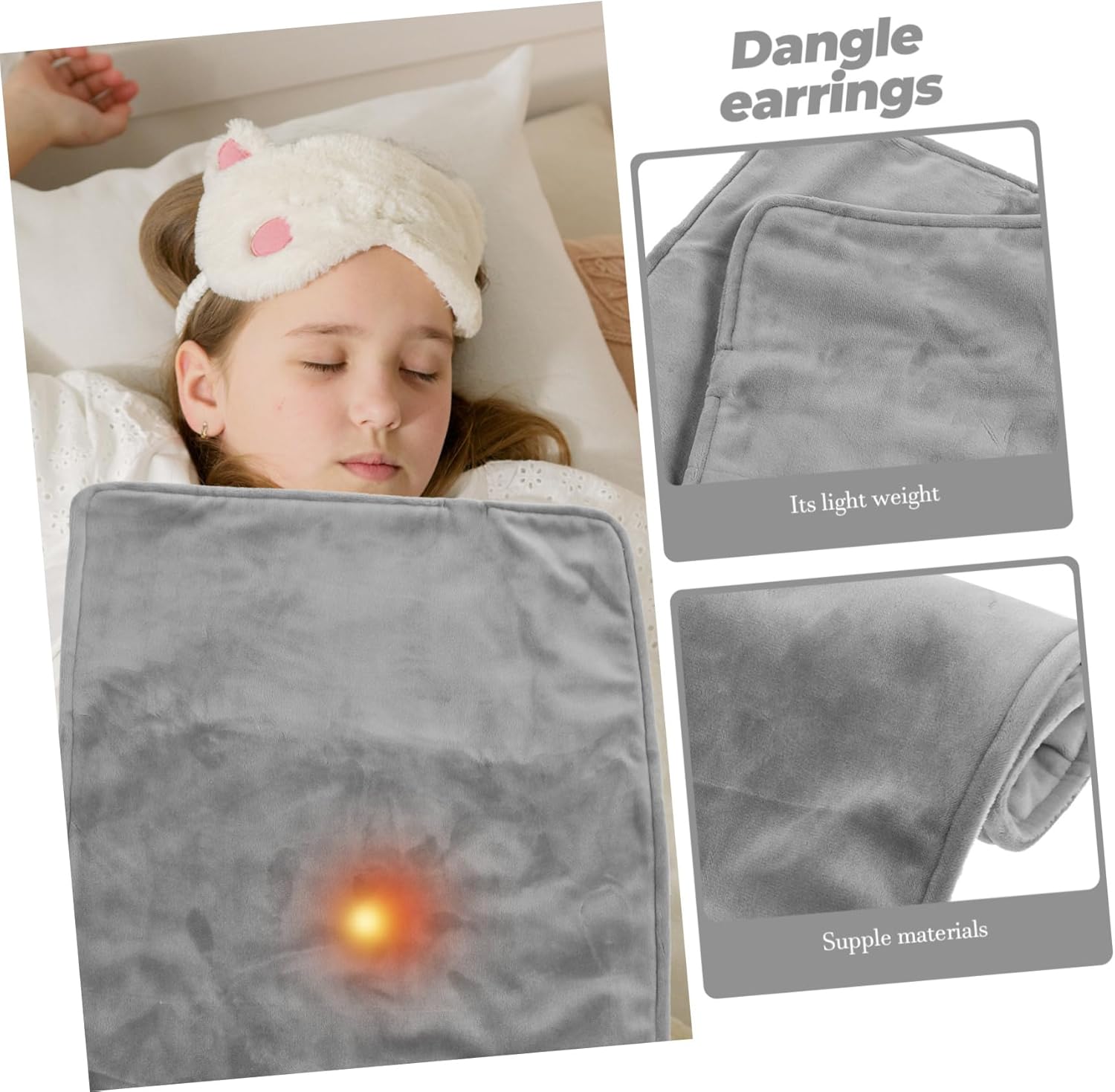 Abaodam Heating Pad Electric Blanket for Winter Use