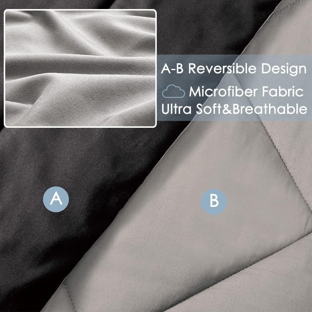 Furnishh 5-Piece Comforter Set Twin Bed in a Bag