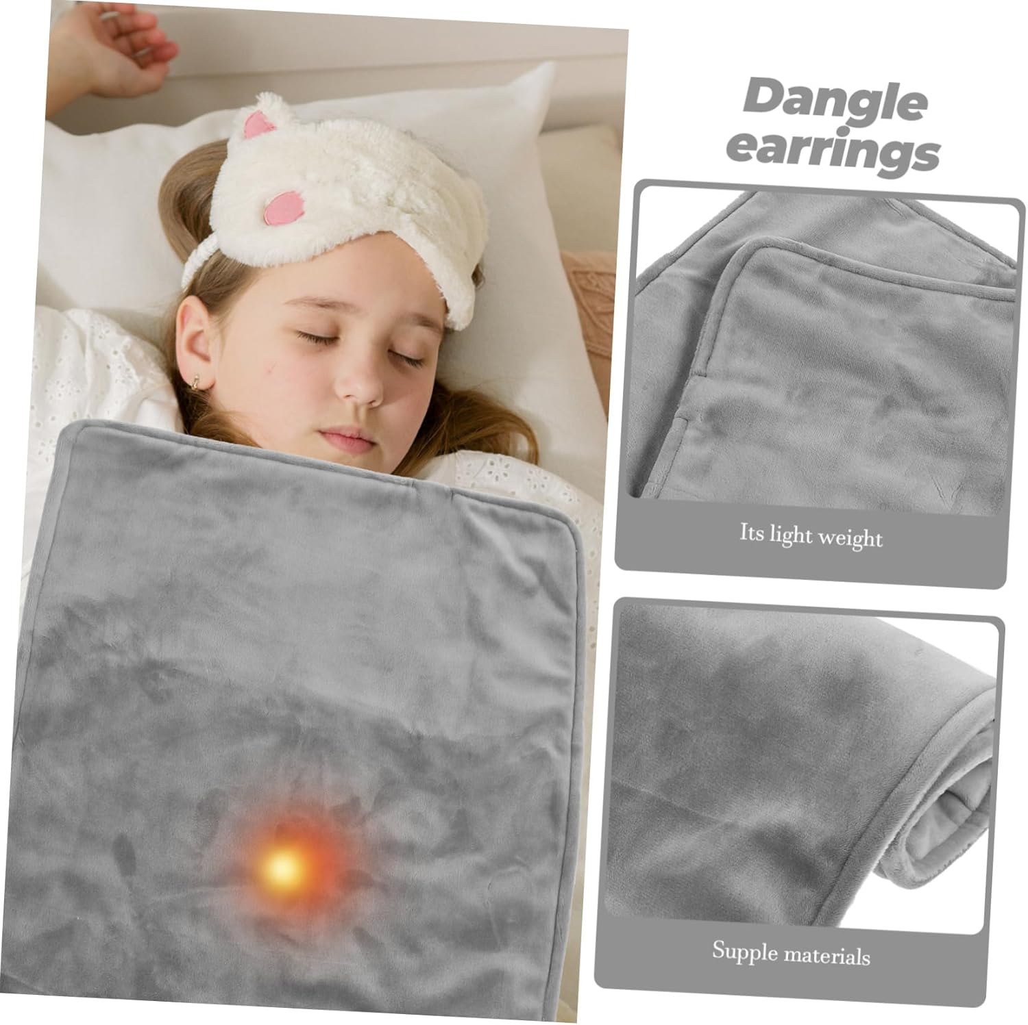 UKCOCO Quick Heat Electric Blanket with Graphene Technology