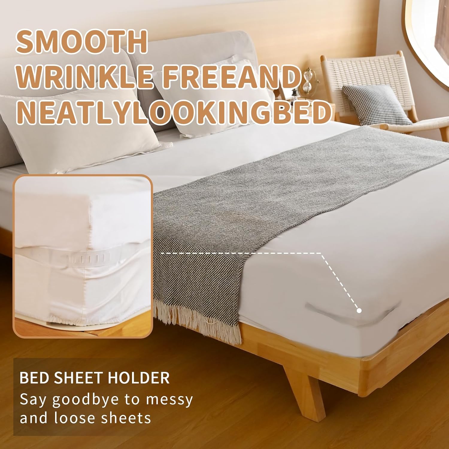 AIPUDE Heavy Duty Sheet Holder 4pcs