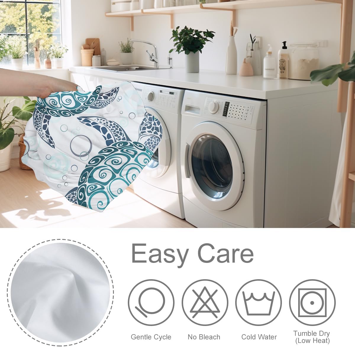 Sleepwish Turtle Bedding Full Set 3 Piece